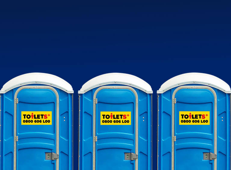 toilet hire mobile background